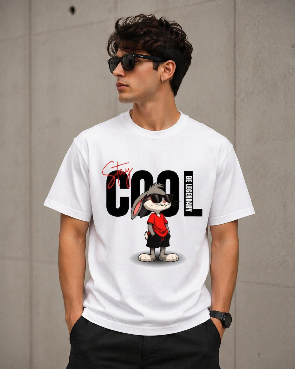 Stay Cool – Be Legendary Oversized T-Shirt